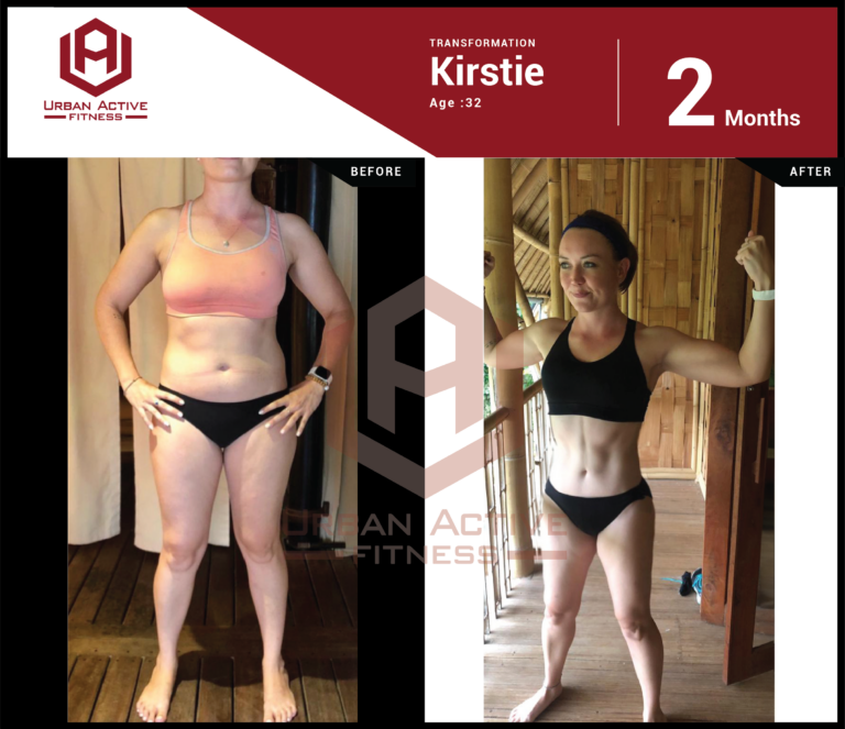 Kirstie’s transformation in a just 2 months!
